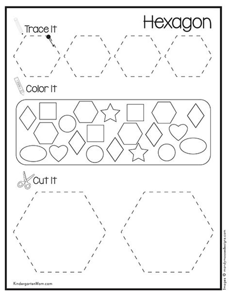 Kindergarten Superkids February 2013 Hexagon Shapes For Kindergarten - Hexagon Shapes For Kindergarten