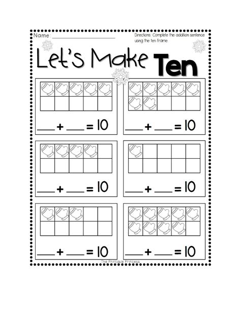 Kindergarten Ten Frame Worksheets   Ten Frame Worksheets Free Printable Planes Amp Balloons - Kindergarten Ten Frame Worksheets
