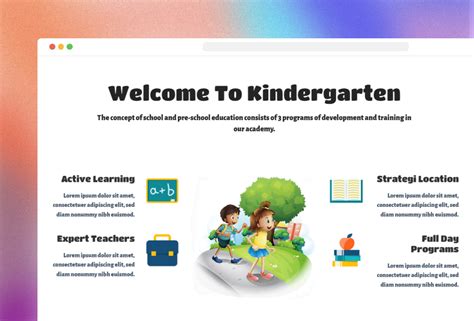 Kindergarten Themexpert Kindergarten Templates - Kindergarten Templates