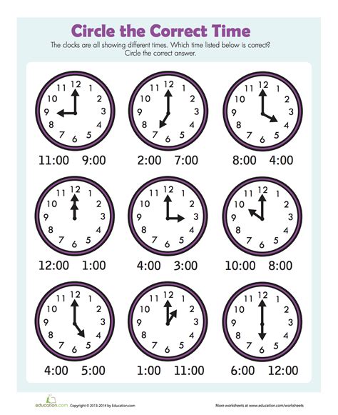Kindergarten Time Worksheets   Kindergarten Clock Worksheets Overall Guides - Kindergarten Time Worksheets