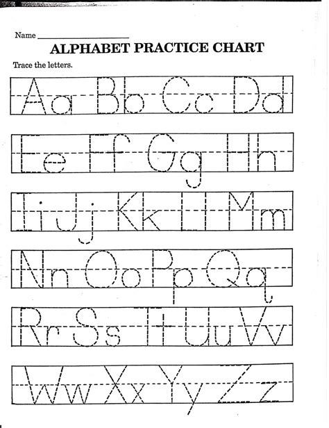 Kindergarten Worksheets Writing Printable Kindergarten Letter Trace Worksheet Kindergarten - Letter Trace Worksheet Kindergarten