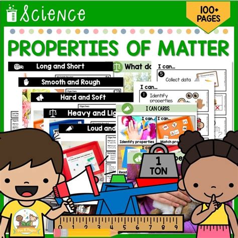 Read Online Kindergarten Matter Properties And Change Science Unit K 