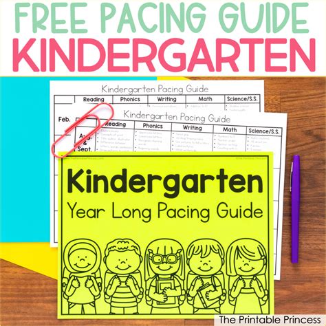Full Download Kindergarten Writing Pacing Guide 