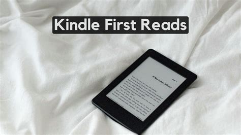 Kindle First Reads