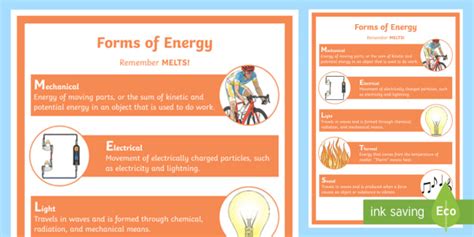 Kinds Of Energy Teacher Made Twinkl 5th Grade Types Of Energy - 5th Grade Types Of Energy