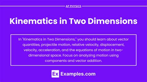 Full Download Kinematics In Two Dimensions Questions And Answers 