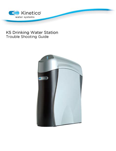 Read Online Kinetico K5 Reverse Osmosis Service Manual 