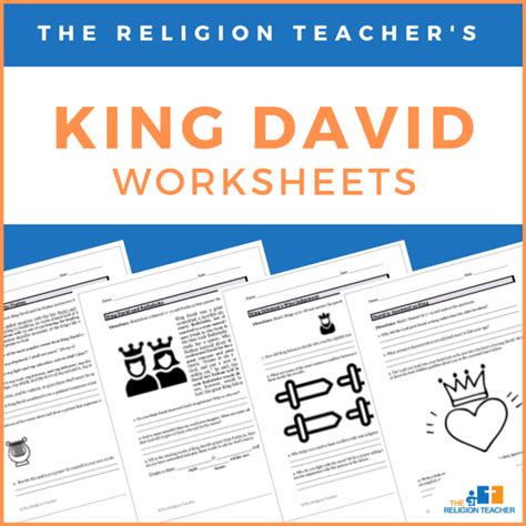 King David Biography Worksheet The Religion Teacher No David Worksheet - No David Worksheet