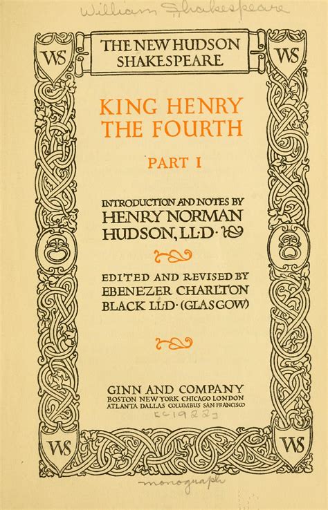 King Henry Fourth