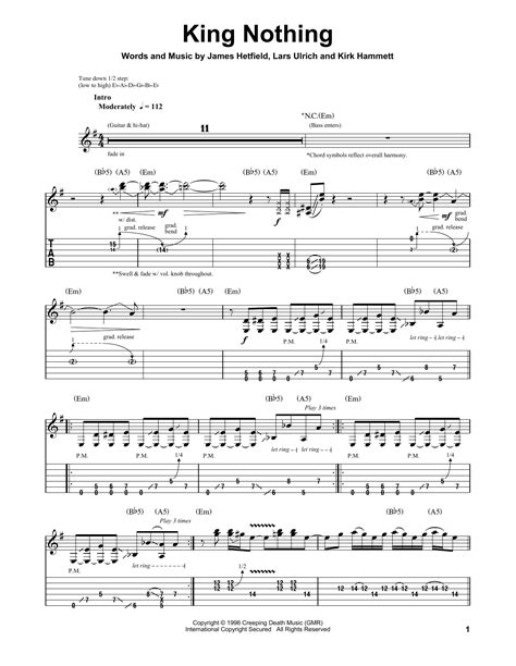 King Nothing Lyrics