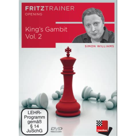 king s gambit vol 2 fritztrainer interaktives vid