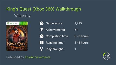 King S Quest Xbox Walkthrough