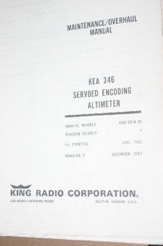 Read King Kea 346 Manual 
