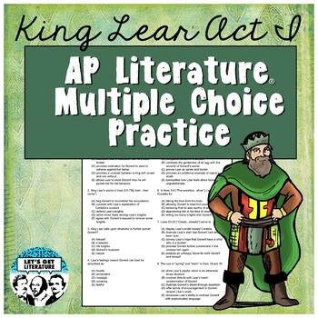 Read Online King Lear Ap Lit Multiple Choice Mybooklibrary 