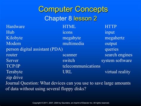 Full Download Kinns Chapter 8 Computer Concepts 