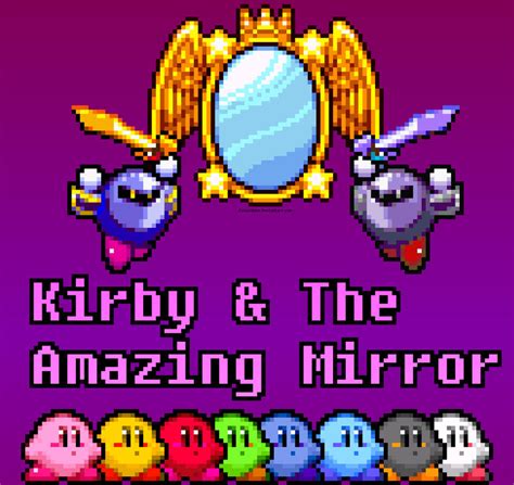 kirby and the amazing mirror color