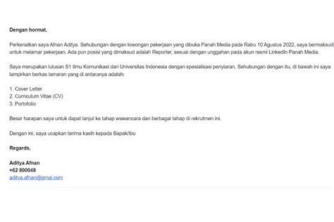 kirim cv lewat email | nh hng ngh nghip Vic lm Du