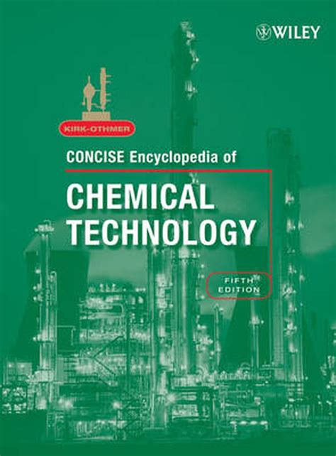 kirk othmer chemical engineering encyclopedia pdf