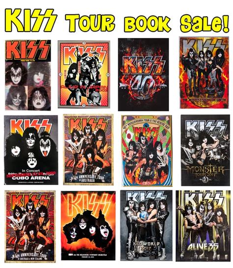 kiss asylum shirt tour book and other
