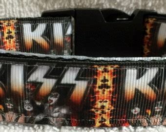 kiss band dog collar