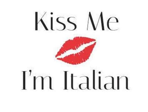 kiss me italian word