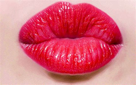 kiss on lips gif