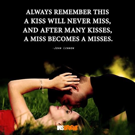 kiss on the lips when saying goodbye