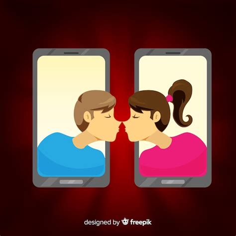 kiss through phone