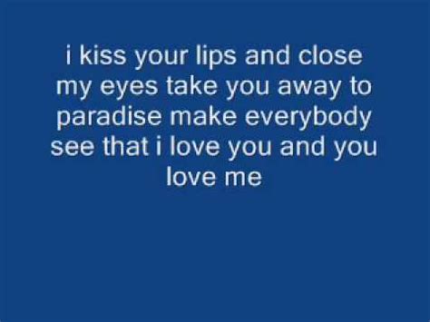 kiss u on your lips lyrics