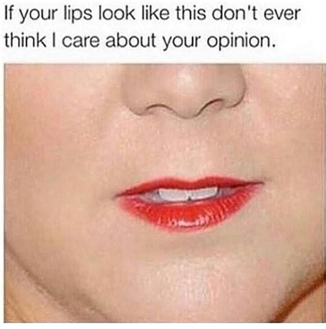 kissing a person with thin lips meme