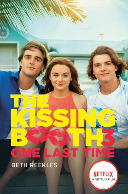 kissing booth 3 book one last time cast