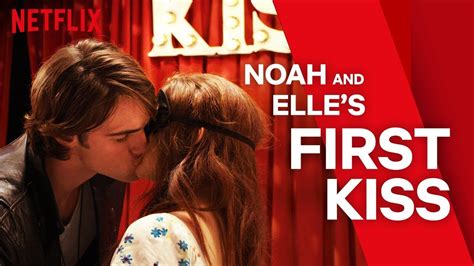 kissing booth noah and elle first kiss song