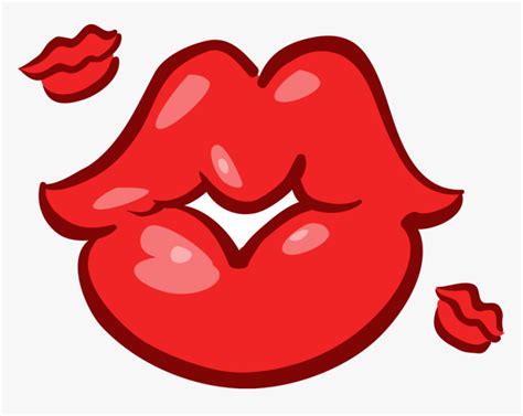 kissing lips cartoon images cute