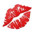 kissing lips emoji meanings