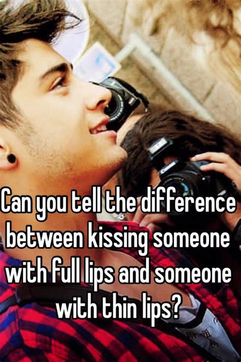 kissing someone with small lips
