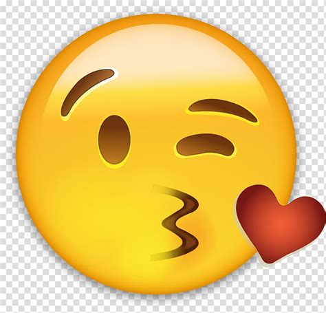 kissy face emoji in text message