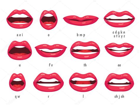 kissy lips animated image