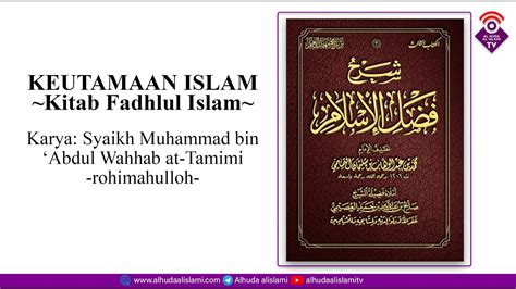 kitab fadhlul islamic prayer