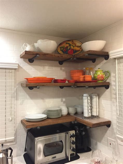 Kitchen Corner Shelves