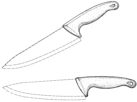 Kitchen Knife Sketch