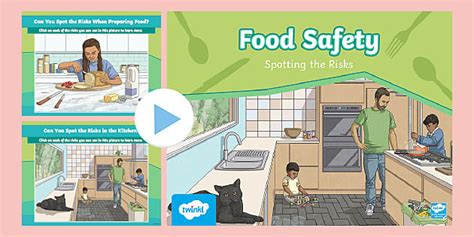 Kitchen Safety Powerpoint Interactive Powerpoint Twinkl Kitchen Safety Lesson Plans - Kitchen Safety Lesson Plans