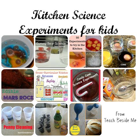 Kitchen Science Experiments For Kids Teach Beside Me Kitchen Science Experiments For Kids - Kitchen Science Experiments For Kids