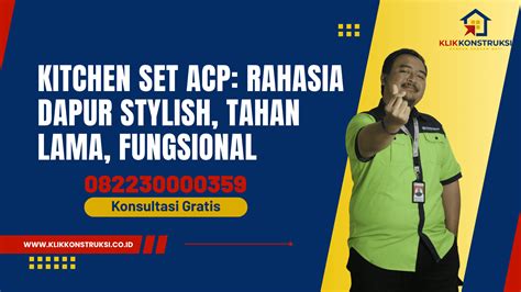 Kitchen Set Acp Rahasia Dapur Stylish Tahan Lama Kitchen Set Aluminium Acp Adalah - Kitchen Set Aluminium Acp Adalah