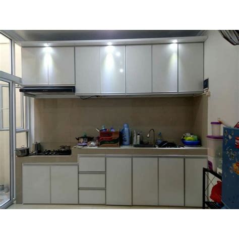 Kitchen Set Aluminium Acp Custom Kitchen Set Kitchen Set Aluminium Acp - Kitchen Set Aluminium Acp