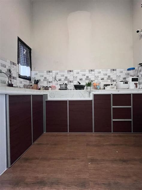 Kitchen Set Aluminium Cilacap  Jual Kitchenset Aluminium Minimalis Kab Cilacap Tokopedia - Kitchen Set Aluminium Cilacap