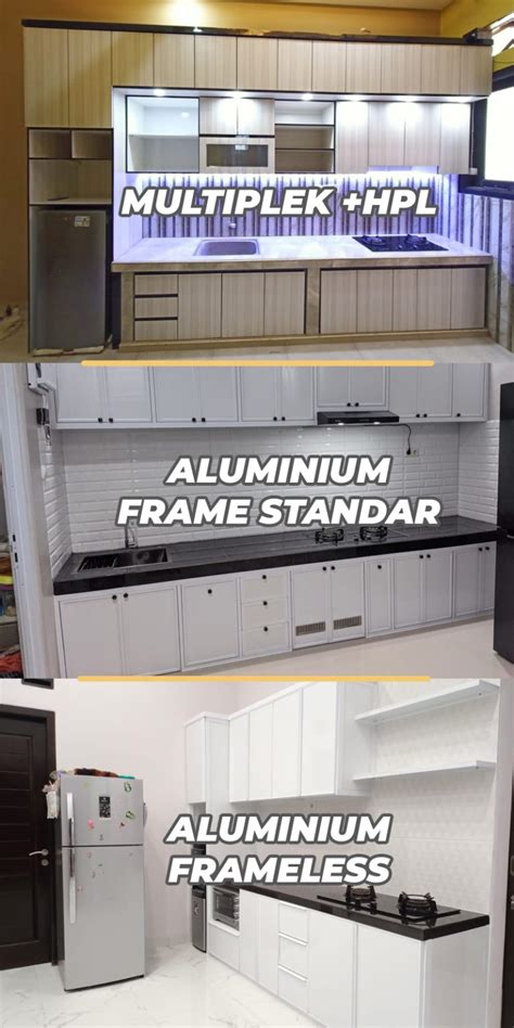 Kitchen Set Aluminium Vs Hpl Kitchen Set Aluminium Vs Multiplek - Kitchen Set Aluminium Vs Multiplek