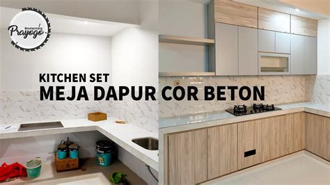 KITCHEN SET COR BETON：4 Tips Merapikan Kitchen Countertops, Kunci Optimalkan - IDN