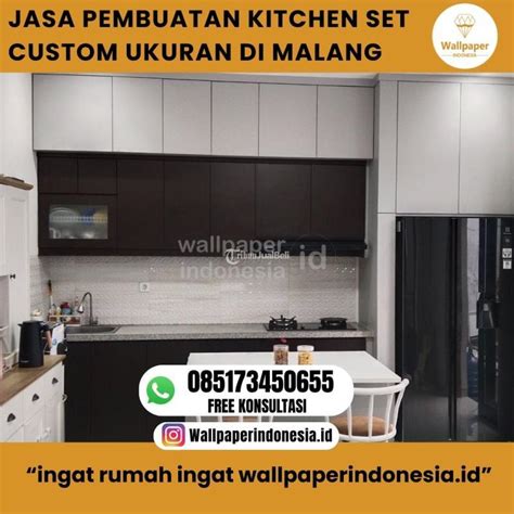 Kitchen Set Custom Tukang Malang Jasa Kitchen Set Malang - Jasa Kitchen Set Malang