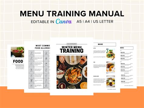 Kitchen Training Manual Template