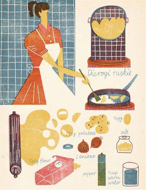 Read Kitchen Art 2018 Wall Calendar Retro Culinary Illustrations By Barbara Dziadosz 